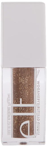 e.l.f. Liquid Glitter Eyeshadow, Long Lasting, Quick-Drying, Opaque, Gel-Based Eyeshadow For Creating High-Impact, Multi-Dimensional Eye Looks, Copper Pop, 0.10 Fl Oz